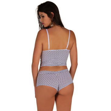 Lindo e confortável conjunto Short Doll Confeccionado em romantic ( microfibra ) estampada Sexy e bojo casquinha com detalhes em renda Sedutora sempre !!! Ótimo produto para revenda  