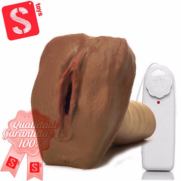 Vagina para Masturbação com VibroCyber Skin® : Material desenvolvido com um revolucionário material que imita com perfeição a pele Humana.Satisfação garantida um produto para Homens exigentes,... 