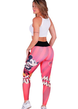 Calça Legging suplex Red, com estampa sublimada , possui cós duplo , costura rebatida e cintura regular.  muito estilosa, para pessoas cheias de atitude. modelo... 