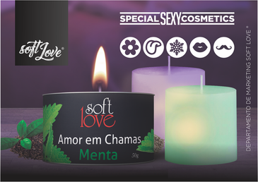 As velas aromáticas possuem feromônios, são super versáteis, além de deixar o ambiente sedutor, iluminado, perfumado, você pode lamber quando derretida Vela Comestível Não Queima... 