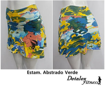 Short Saia com cós médio e um comprimento que proporciona segurança na hora de malhar. Foi desenvolvida para dar maior conforto nas atividades físicas e se... 