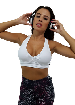 Top Fitness confeccionado em Supplex Poliamida Fitness com fio de elastano da marca Lycra Original de alta qualidade para academia e para o uso no seu dia a dia! Tecido em... 