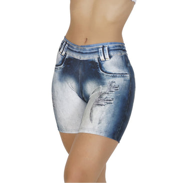 Bermuda sublimada Fake Jeans, ideal para quem busca conforto e modernidade para seu look. Pode ser usada em qualquer ocasião. Imprime estilo, não apenas como... 