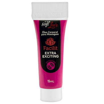 Facilit Extra Exciting 4x1 Bisnaga 15ml - Softlove Compre no atacado e tenha uma margem de lucro maior! Ótimo produto para revenda com margens de... 