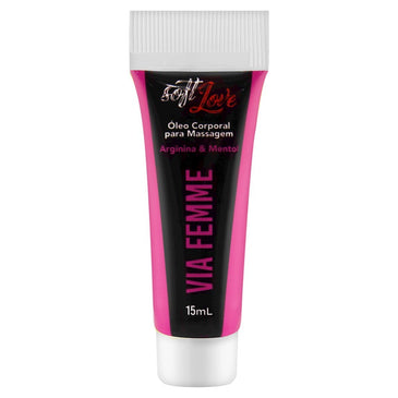 Via Femme é um super excitante feminino que estimula a musculatura vaginal, sensibiliza o ponto G e torna os orgasmos muito mais intensos. Via Femme... 