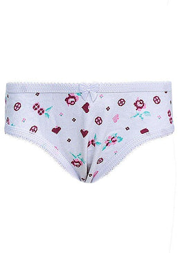 Descrição:Cheio de charme esse kit de 4 calçolinhas modelo infantil! A calçolinha é produzida em Cotton, um tecido leve e macio que evita irritação na... 
