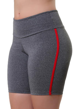 Bermuda Academia feminina suplex 8402 GalvicIdeal para caminha ou treinamentos em academia.Muito confortável e modelagem super moderna Com um lindo viés nas laterais deixando a peça... 