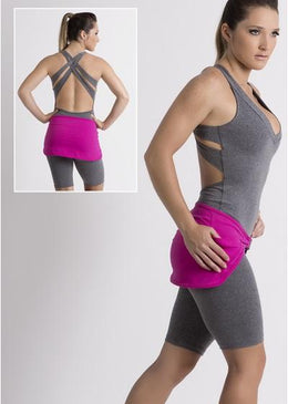 Tapa bumbum produzido para dar mais segurança na hora de malhar e até mesmo ao sair da academia, possui um bolso lateral Ele proporciona ótima... 