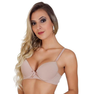 Soutien Básico todo em microfibra, com excelente qualidade, acabamento e conforto!Bojo P e M BolhaComposição: 83% poliamida, 17% Elastano.Forro: 100% AlgodãoBojo: 100% Poliester 