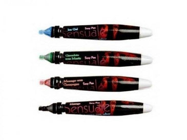 A Caneta Sensuale foi desenvolvida para desenhar o corpo com sabor. É um produto específico para sua imaginação criar e realizar. Seja Ousado com a... 