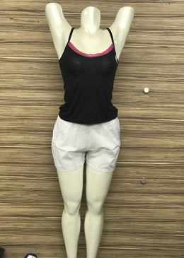 Pijama de short e camiseta de algodão egípcio (camiseta) e tricoline (short) super confortável e sofisticado.  Criado para quem não abre mão do conforto, mas... 