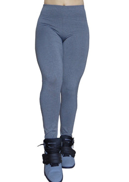 Kit 2 Calças Básicas   - 1 Peça PRETO- 1 Peça CINZA   CALÇA LEGGING FITNESS CALÇA EM SUPLEX DE POLIÉSTER Cós Duplo Alto com Elástico de 3cm trazendo conforto e... 