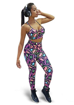 Calça Legging confeccionada em Supplex Poliamida Fitness com fio de elastano da marca Lycra Original de alta qualidade para academia e para o uso no seu dia a dia! Tecido em Supplex... 