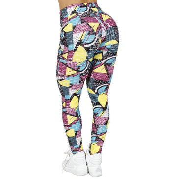 Calça legging confeccionada em poliéster estampado com alto relevo com cós alto e duplo. Modelo confortável e com estampas que vão fazer você arrasar nesse... 