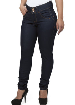 Calça Plus Zefiro Feminina 78,5% Algodão 20% Poliéster1,5% ElastanoRef:2190  