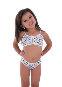 kit contem 6 conjuntos sendo 2 M e 2 G e 2 GG.....estampas variadas...Lindo conjunto em microfibra estampada sem bojo menina moça.Compre nossos Produtos e confira... 