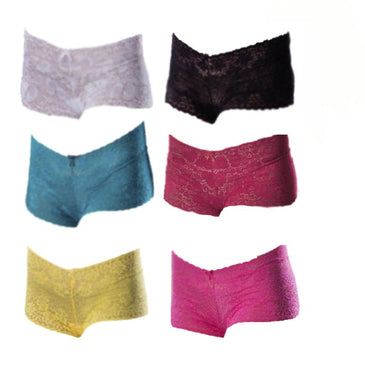 Caleçon em renda floral - modelo anatômico em Poliamida com Elastano e forro 100% Algodão.Composição: 87% Poliamida, 13% ElastanoPeso: 18grMedidas Aproximadas:Tamanhos       Circunferência... 
