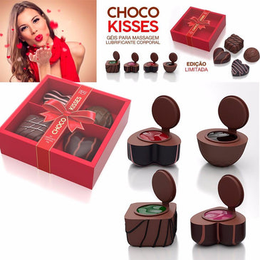 Choco Kisses - Gel Lubrificante Corporal Beijável - Sexy Hot - Cod.: CLA252Deixe os seus momentos ainda mais especiais com o novo lançamento da Sexy... 
