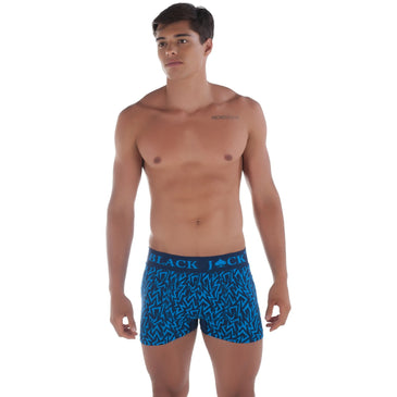 Cueca Boxer Original Black Jack Importada. Confeccionada em Microfibra esse modelo é super confortável e de tecido leve. M/G veste 60~80 KG G/GG veste 80~100... 