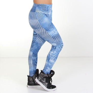Legging Fuseau  Poliamida light estampadaMarca: Carioca Fit Composição: 90% Poliamida 10% Elastano 