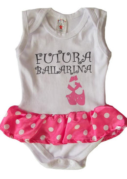 Body Infantil com Babador Body Infantil Bailarina Com Saia Babado Seu Bebe super charmoso e fazendo um super sucesso onde ele for com os Body. Tamanho... 
