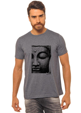CAMISETA CHUMBO ESTAMPADO MASCULINO JOSS , caimento reto e solto.- INFORMAÇÕES: Modelo: 4308 - cor: CHUMBO - Composição: 100 % Algodão Lavagem: lavar a mão... 