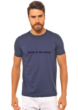 CAMISETA AZUL MARINHO ESTAMPADO MASCULINO JOSS , caimento reto e solto.- INFORMAÇÕES: Modelo: 4308 - cor: MARINHO - Composição: 100 % Algodão Lavagem: lavar a... 