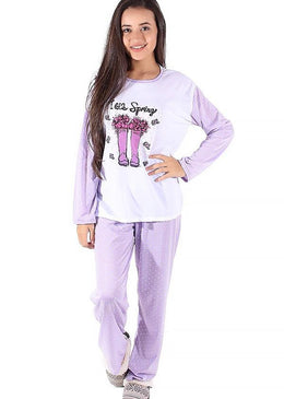 O pijama que todo mundo ama em estampas fofas e tecido super macio para as suas noites serem perfeitas!Possui blusa com estampa frontal e manga... 