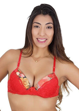Soutien de renda com detalhe em Microfibra, Alças reguláveis para o seu maior conforto, um lindo laço na parte frontal da peça. Os soutiens de... 