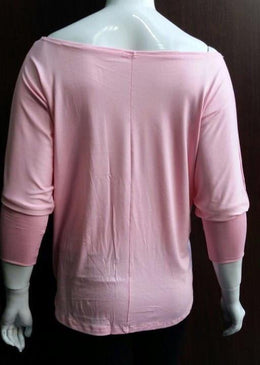 Blusa Alça Ciganinha  manga 3/4 Composição 96% Viscose 4% Elastano 