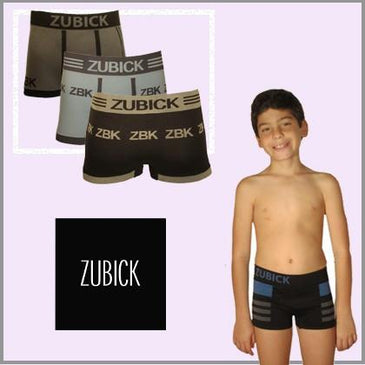 Cueca Boxer Infanto Juvenil - ZubickModerna, confortável e super maleável, a Cueca Boxer da Zubick possui ótimo caimento no corpo. Seu tecido permite a respiração... 
