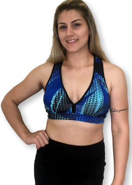 Kit 3 Top Básico Estampados - Será enviado 3 estampas diferentes! Top Decote VCostas NadadorTop em Suplex de Poliéster com bojo   Composição92% Políester com 8% de Elastano Tamanho P... 