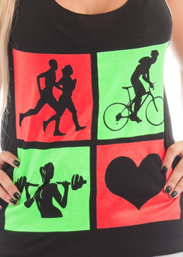 Descrição: Regata Longa Feminina Coleção Hard Clothing Fit com Estampa na parte da frente em SilkScreen. Regata Fitness Feminina de Tecido Viscolycra de ótima qualidade com acabamento em FluFlu na parte... 