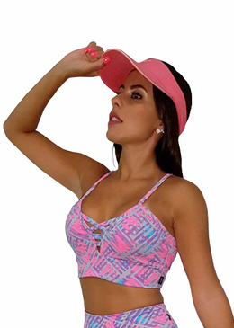 Top Fitness com Bojo Removível confeccionado em Supplex Poliamida Fitness com fio de elastano da marca Lycra Original de alta qualidade para academia e para o uso no seu dia... 