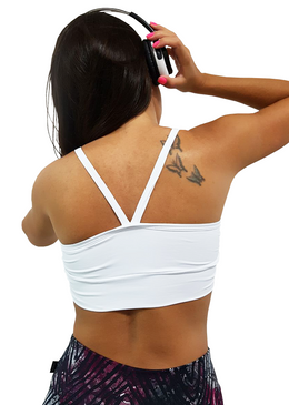 Top Fitness com Bojo Removível confeccionado em Supplex Poliamida Fitness com fio de elastano da marca Lycra Original de alta qualidade para academia e para o uso no seu dia... 
