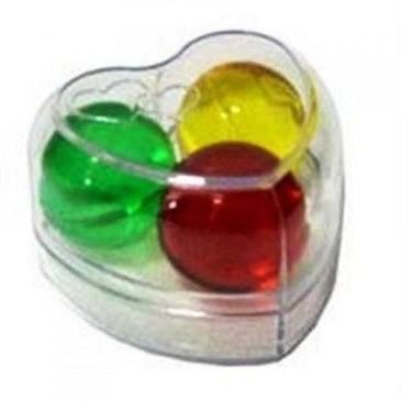 Bolinhas Explosivas!Bolinhas aromatizadas com óleo totalmente solúveis que estouram na vagina, provocando uma agradável sensação.Contém: 3 unidades 