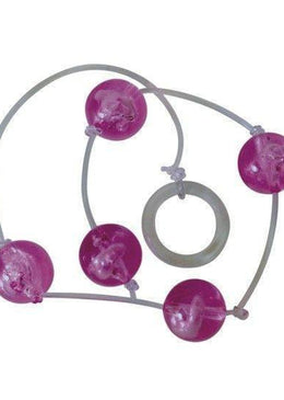 Bolinha Tailandesa.As Bolinhas Tailandesas são mundialmente conhecidas como masturbadores vaginais e anais (Cordão com cinco bolinhas). Cores diversas (sem opção de escolha).Diâmetro aproximado das bolinhas:P:... 