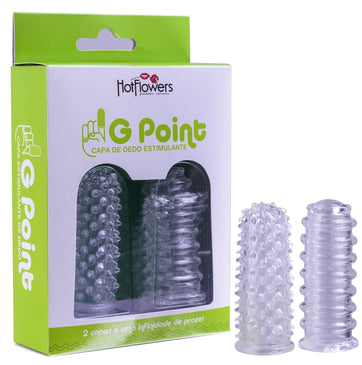 O G Point foi desenvolvido especialmente para estimular o toque íntimo feminino. Com saliências diferenciadas a capa para os dedos se encaixa perfeitamente com a... 