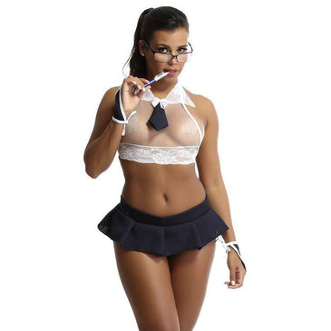 Com carinha de inofensiva e estudiosa a fantasia sexy colegial passa uma imagem de mocinha, mas, por trás dessa fantasia existe uma colegial que só... 
