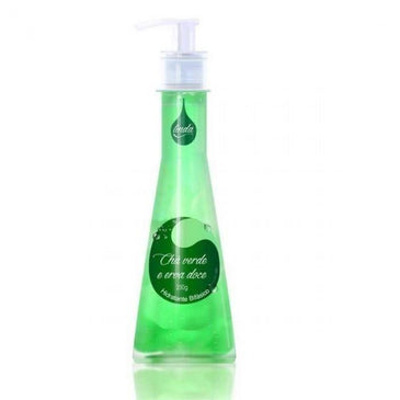 loçao hidratante linda bifasico morango e avela chá verde e erva doceprecauções: se houver irritação ou sentir dor interromper o uso. acessório de uso pessoal... 