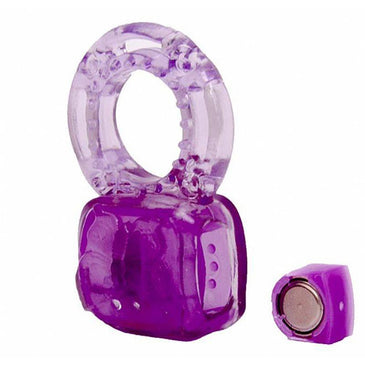Kit com 2 aneis Vibrador Peniano Silicone, formato de estrela para excitação vaginal e vibrador que massageia o clitóris. Estimula o pênis e o anel prolonga... 