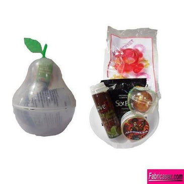 Comtem:  1 anel peniano1 preservativo1 Pomada Funcional (variada)1 Bolinha1 Oleo Comestivel 