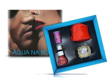O Kit Água na Boca é desenvolvido para clientes ousados, que gostam de praticar e aprimorar o sexo oral com seu parceiro (a). Composto de... 