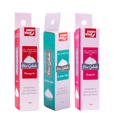 Pico gelado é uma calda excitante com gostinho gelado. Ótimo para as preliminares, especialmente para o beijo e o sexo oral.É comestível, então não se... 