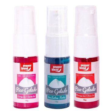 Pico gelado é uma calda excitante com gostinho gelado. Ótimo para as preliminares, especialmente para o beijo e o sexo oral.É comestível, então não se... 