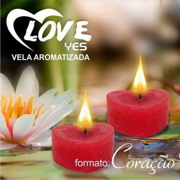 Velas Aromatizadas Para Ambiente Love Yes.Kit com 18 Velas em formato de coração, perfumadas pequenas e mimosas.Perfeito para lembrancinhas, ou momentos especiais permitindo asas para... 