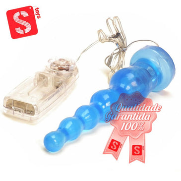 Plug de Pompoar C/ Vibro  - BULLET C/ MINI CAPSULA A suas clientes vão amar ..Quebrando o tabu do sexo anal com o plug de pompoar com... 