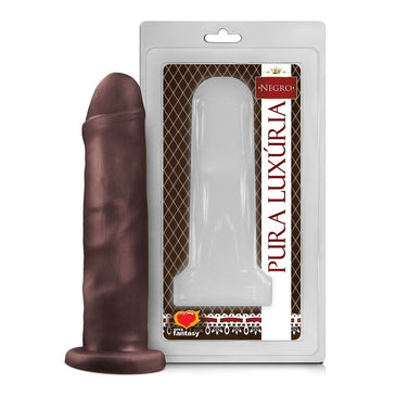 Pênis realístico mulato em plastisol atóxico de alta qualidade! Este produto se assemelha com perfeição ao pênis. Sua textura macia e seus relevos em formato de... 