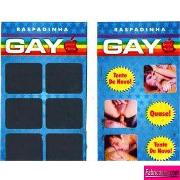 RASPADINHA ERÓTICA GAY Raspadinha com 6 opções de ações você escolhe Muito maior prazer.Raspe e Divita -se deixe rolar! 