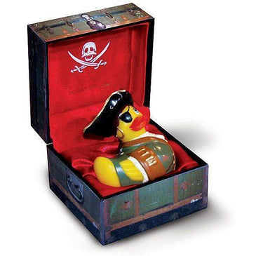 I RUB MY DUCKIE PIRATE - Vibrador em formato de pato Pirata Vestido com um traje de Capitão Pirata e com chapéu (removível), o Duckie pirata é... 